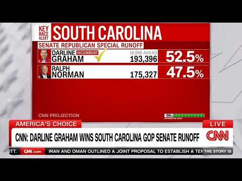 CNN's 2026 South Carolina Primary Runoff Coverage - Compilation [No Commercials]