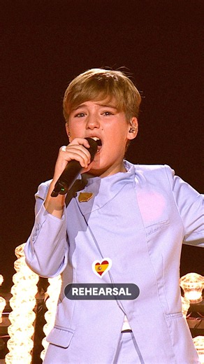 Your preview of what Lucas has got planned for viewers all over the world on Saturday 🌍 #JESC 🇪🇸