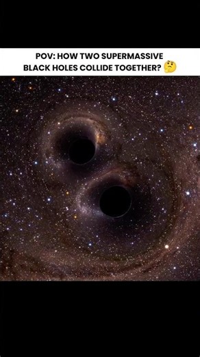 Black Hole's Collision ☠️