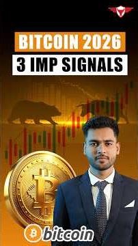 Bitcoin 2026: These 3 Signals Decide the Direction