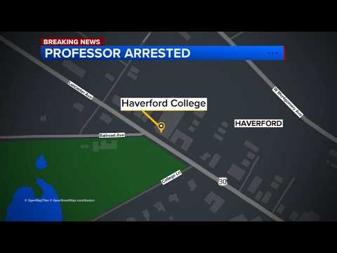 Haverford College professor charged in online harassment case