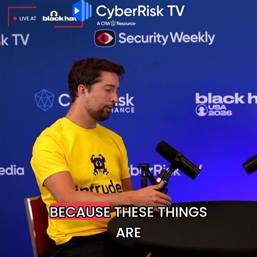 #cybersecurity #aipentesting #applicationsecurity #infosec #securityweekly #crtv #ai #blackhat #blackhat2026 #intruder | Security Weekly Productions
