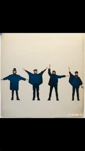 The Beatles - Help!(1965) album cover #thebeatles #johnlennon #paulmccartney #georgeharrison #viral