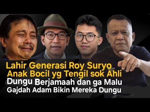 GAJDAH ADAM WATERMARK IJASAH UGM YG BIKIN GEROMBOLAN ORANG2 DUNGU KUMPUL MEMPERTONTOKAN KEDUNGUANNYA