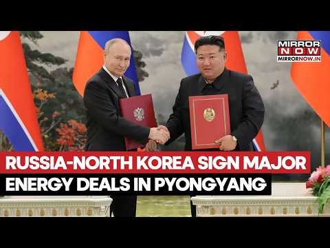 Russia & North Korea Sign Major Deals In Pyongyang; Moscow's Energy Minister Calls It 'Important'
