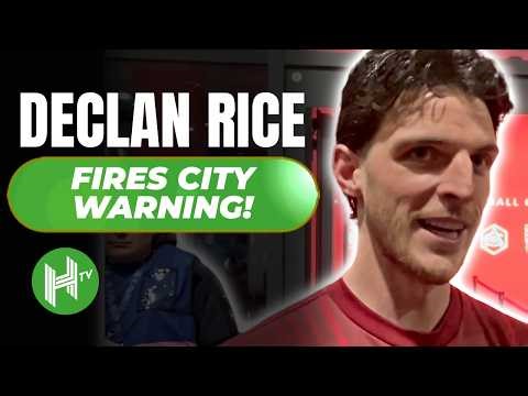 NO FEAR Arsenal | Declan Rice interview | Man City v Arsenal