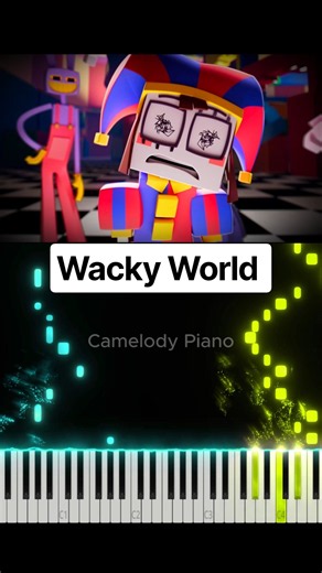 Wacky World - The Amazing Digital Circus Piano 🎪