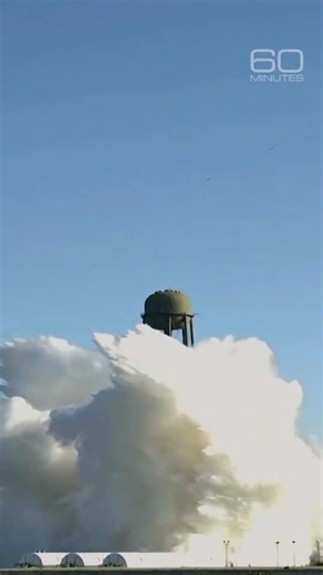 Until now, Blue Origin’s lunar lander has been kept under wraps, but the company allowed our cameras in to see it. The unmanned cargo lander will be the company’s first to land on the moon. The lander stands nearly 30 feet tall and is wrapped in gold-colored insulation designed to protect it from solar heat and radiation. “This vehicle will be the largest and heaviest lander to ever land on the moon,” says John Couluris, senior vice president of lunar permanence at Blue Origin. Later this year, 