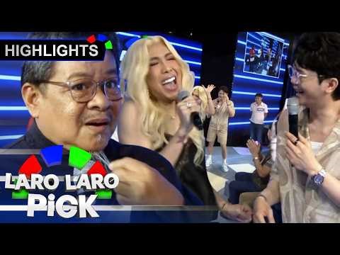 Vice Ganda, napasigaw nang madikit sa BALBAS ni tatay Bubot | It’s Showtime | Laro Laro Pick