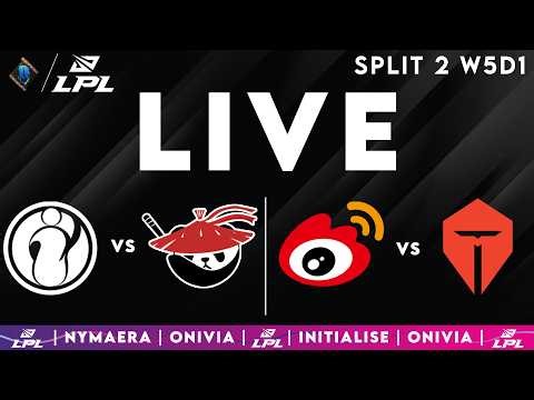 LPL 2026 Live Split 2 | LPL English with Nymaera & Initialise IG vs AL | WBG vs TES