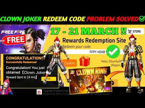 FREE FIRE REDEEM CODE TODAY 18 MARCH REDEEM CODE FREE FIRE | FF REDEEM CODE TODAY 18 MARCH 