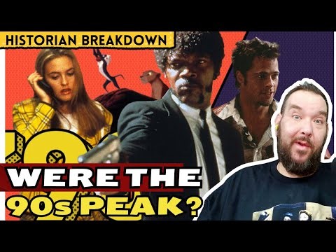 Why 90s Movies & Music Were Peak | Historian Explains