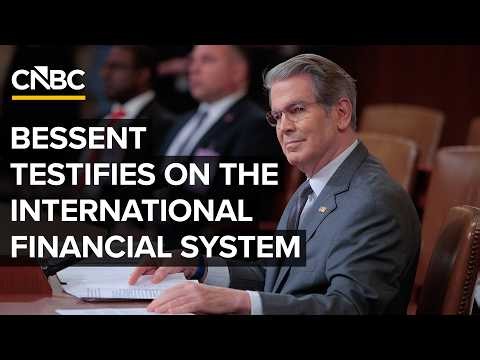 Treasury Secretary Scott Bessent testifies on the international financial system — 9/15/2026