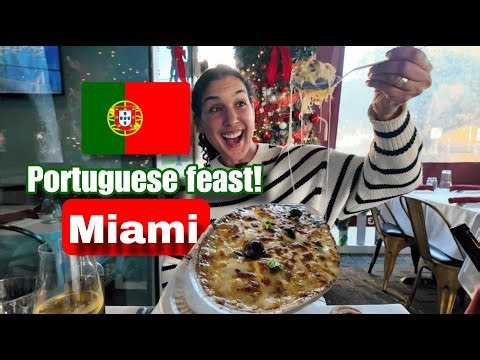 Pork Sausage / Cod Fish / Port Wine + More on this Portuguese Feast in Miami!