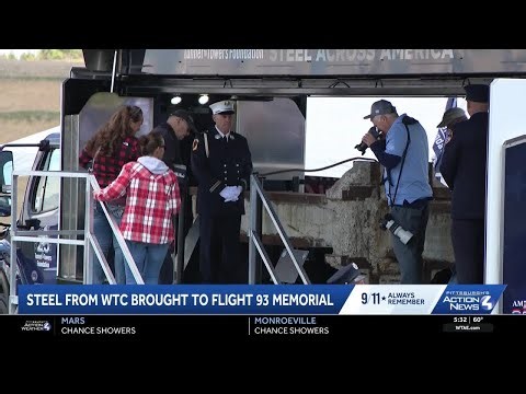 'Steel Across America' shares 9/11 stories through touring South Tower beam