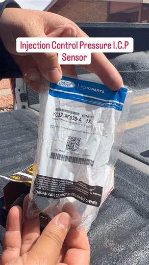 ICP 7.3 Sensor Replacement F350 #automobile #fordpowerstroke #fordperformance #fordtrucks #ford