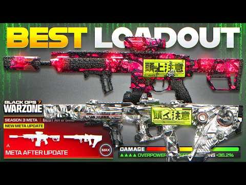 #1 BEST META LOADOUT in WARZONE BO7 for SEASON 3 RELOADED! (MK35 ISR & Razor 9mm Loadouts)