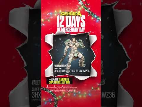 Day 8/12: 12 Days of Mercenary Day 🎄| Borderlands 4