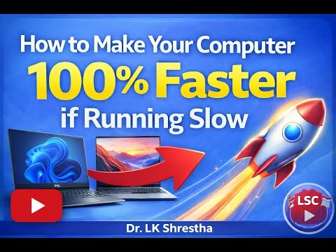 How to Make Your Computer 100 Percent Faster If Running Slow