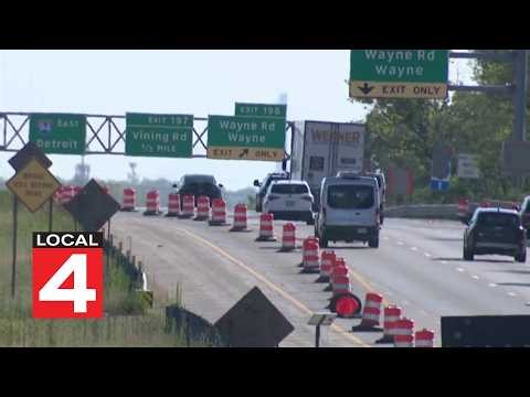 Around 300 crashes reported since February in I-94 construction zone