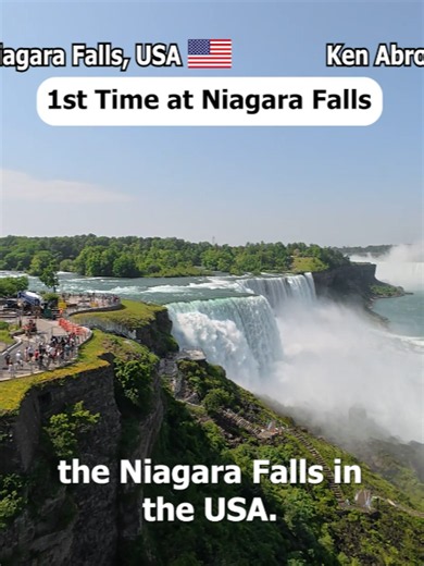 My 1st Time Visiting The Niagara Falls In USA #usa #niagarafalls #travel