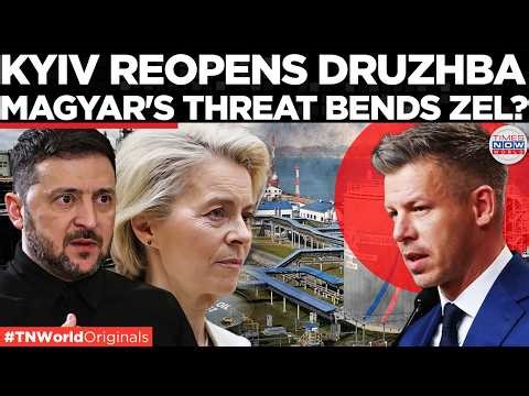 UKRAINE BACKS DOWN: Kyiv Reopens Druzhba Pipeline After Hungary's Warning! | World News