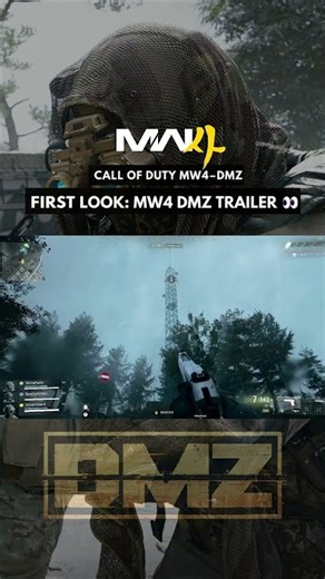 First Look: Modern Warfare 4 DMZ Trailer 👀 | Early Access Oct 20