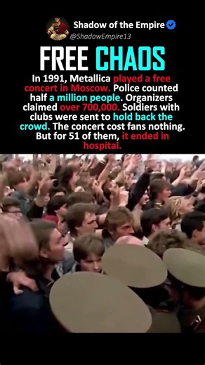Metallica’s Biggest Free Concert