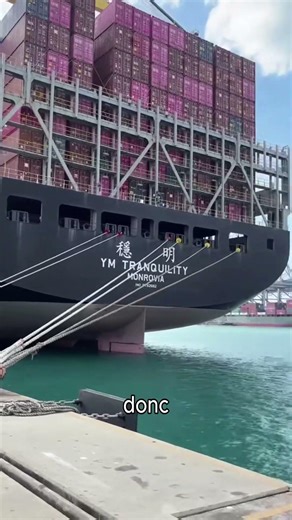 Why do containers fall from ships, and what happens afterward?