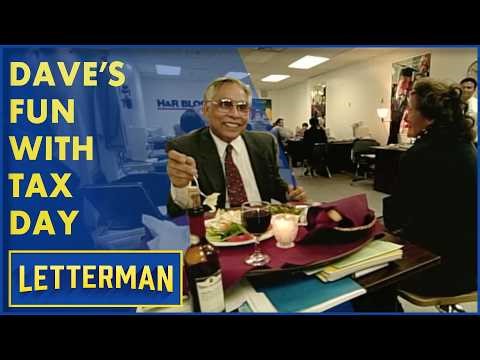 Dave's Fun With The IRS | David Letterman