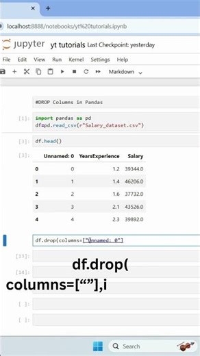 Drop Columns Python #5