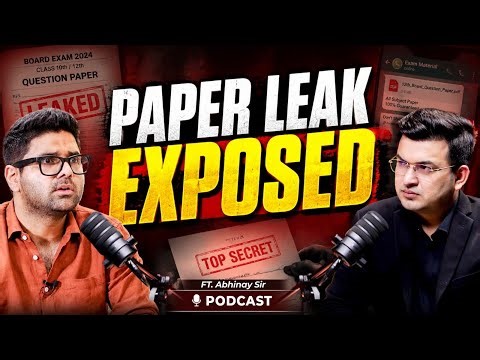 NEET UG 2026 EXPOSED: Why Paper Leaks Are So Common in India? ft. Abhinay Sir | Shubhankar Mishra