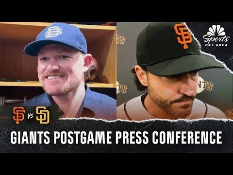 Tony Vitello, Logan Webb analyze Giants' dominant road win over Padres | NBC Sports Bay Area