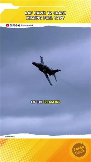 A Missing Fuel Cap Found After an RAF Hawk T2 Crash?!