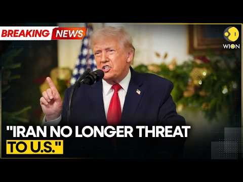 US-Iran War | Trump: I Will Never Allow Iran to Have Nuclear Weapons | WION BREAKING