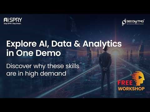 Why AI, Data & Analytics Skills Are the Future – Live Demo Inside | 360DigiTMG