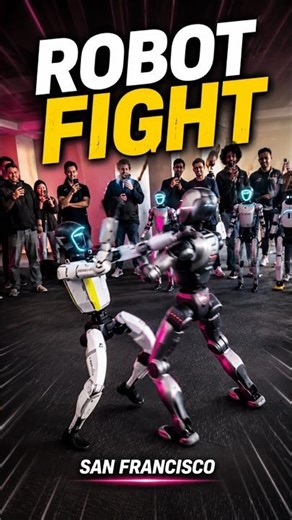 San Francisco Just Hosted A Humanoid Robot Fight And It Was Beautiful Chaos #robotics #ai
