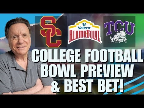 Alamo Bowl Predictions! USC vs TCU | BEST CFB Bowl Picks!