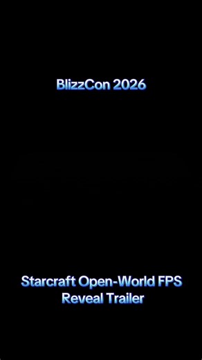 Blizzcon 2026 Starcraft Open-World FPS Reveal Trailer #blizzard #blizzcon2026 #fps #openworld #cinematic