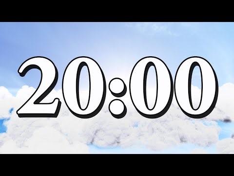 25 Minute Countdown Timer ⏱️ | Big Numbers Focus & Relax Timer