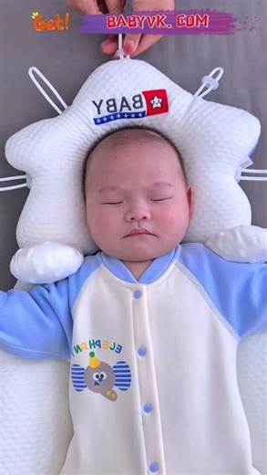 Newborn Can’t Sleep Peacefully? Infant Sleep Support Pillow Brings Comfort #BabyCare