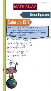 DAY 92 MATHRELAY challenge; Solution to yesterday's problem! Topic: Linear Inequality
