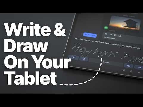 Can You Draw & Handwrite on Android Tablet? (Yes — Here’s How)