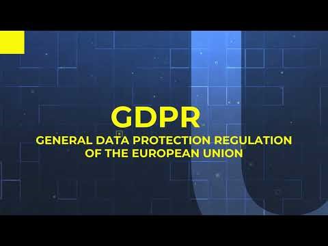 GDPR - General Data Protection Regulation of the European Union