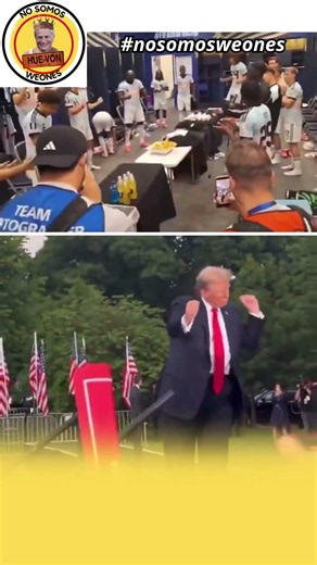 🚨 BÉLGICA CELEBRA CON EL "BAILE DE TRUMP"