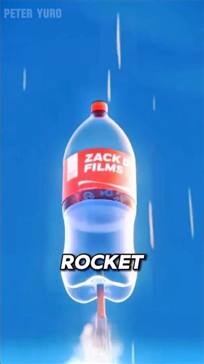 “This Bottle Rocket Flew WAY Higher Than Expected 🚀#science #shorts