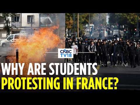 France Protest Explained: 500 Schools Shut; All Eyes On Tuesday | The Whole Story | N18G | CNBC TV18