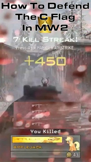 How To Defend The C Flag In Domination In MW2 #callofduty #nostalgia