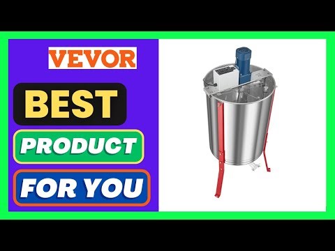 VEVOR Electric Honey Extractor, 6 Frame Honey Spinner