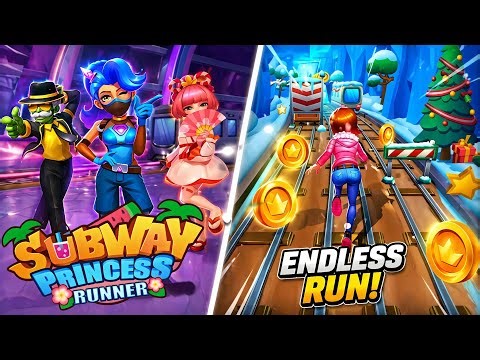Subway Princess Runner | Endless Runner Gameplay Walkthrough 